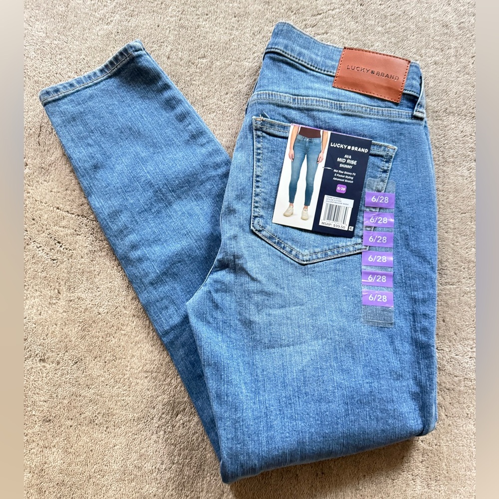 NWT- Lucky Brand Ava Women's Jeans - 6/28